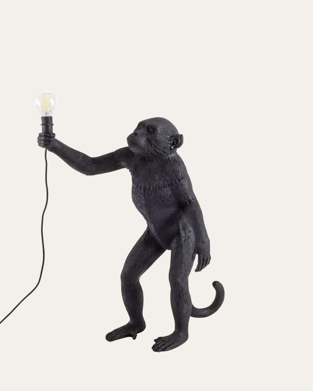 Standing Monkey 21" Outdoor Lamp